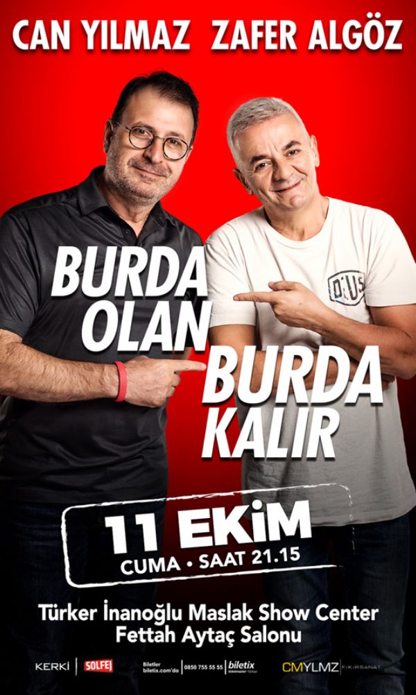 Burda Olan Burda Kalır - Can Yılmaz & Zafer Algöz